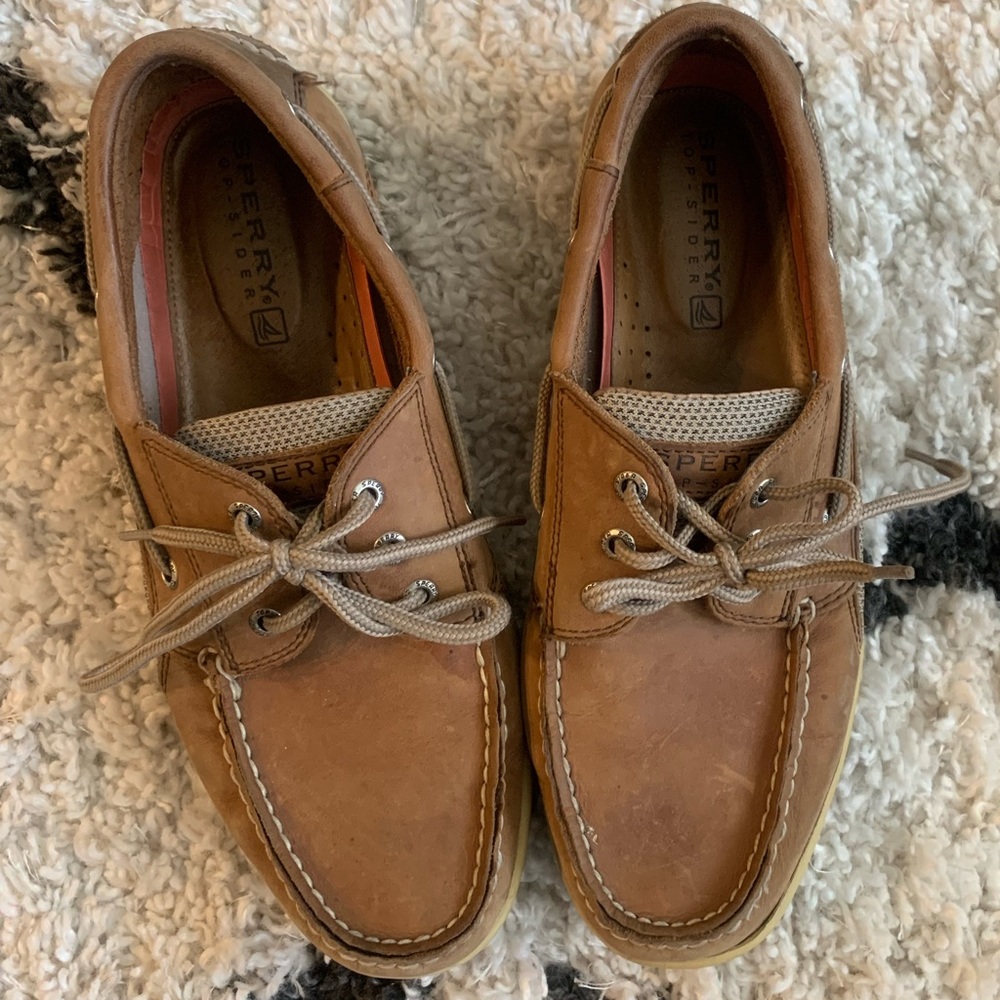 Leather Sperry Shoes